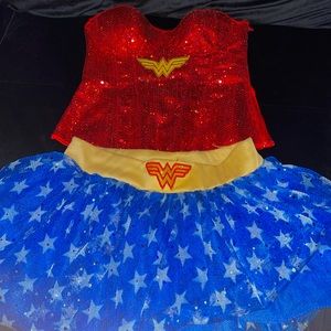 Wonder Woman Halloween Costume. Used only once.